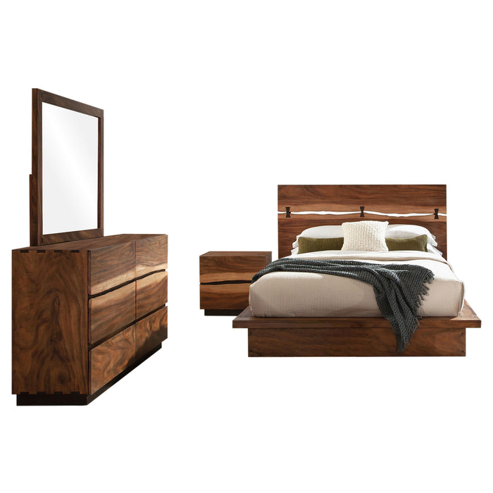 Winslow 5-piece California King Bedroom Set Smokey Walnut