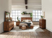Coaster Winslow 6-Piece Queen Bedroom Set Smokey Walnut with 52-Inch Headboard