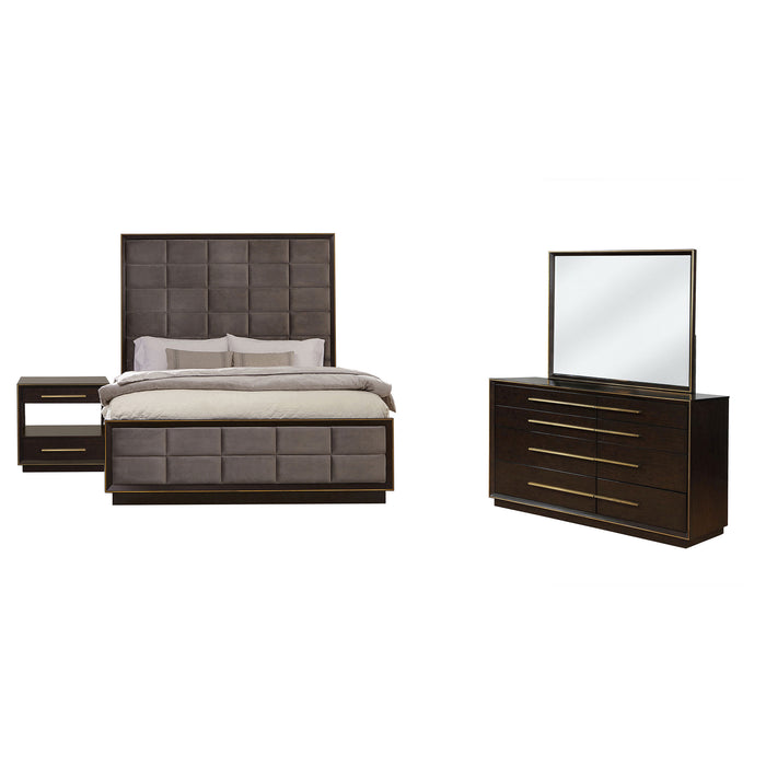 Durango 5-piece Queen Bedroom Set Smoked Peppercorn