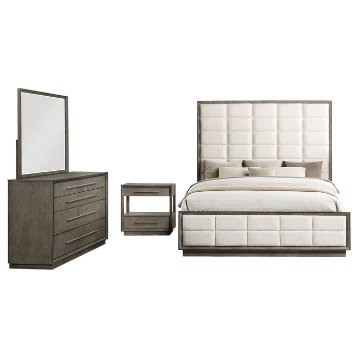 Durango 5-piece California King Bedroom Set Taupe Oak