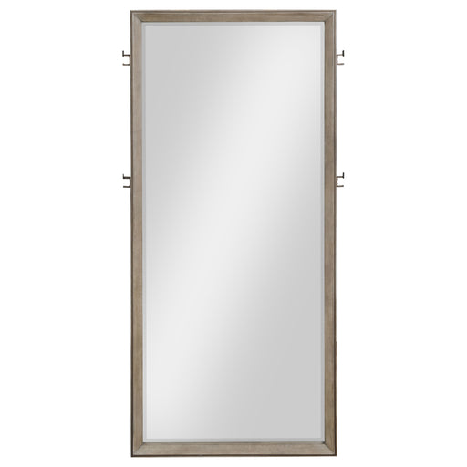 Durango 80-inch Standing Floor Mirror Washed Oak - Brown