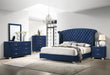 Coaster Melody 6-Piece Queen Bedroom Set Pacific Blue