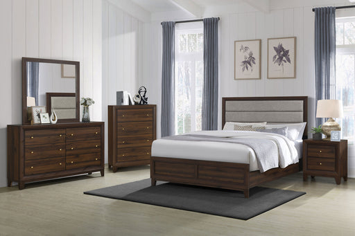 Coaster Welsley 6-Piece Queen Bedroom Set Walnut