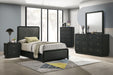 Coaster Cavelle 6-Piece Twin Bedroom Set Black