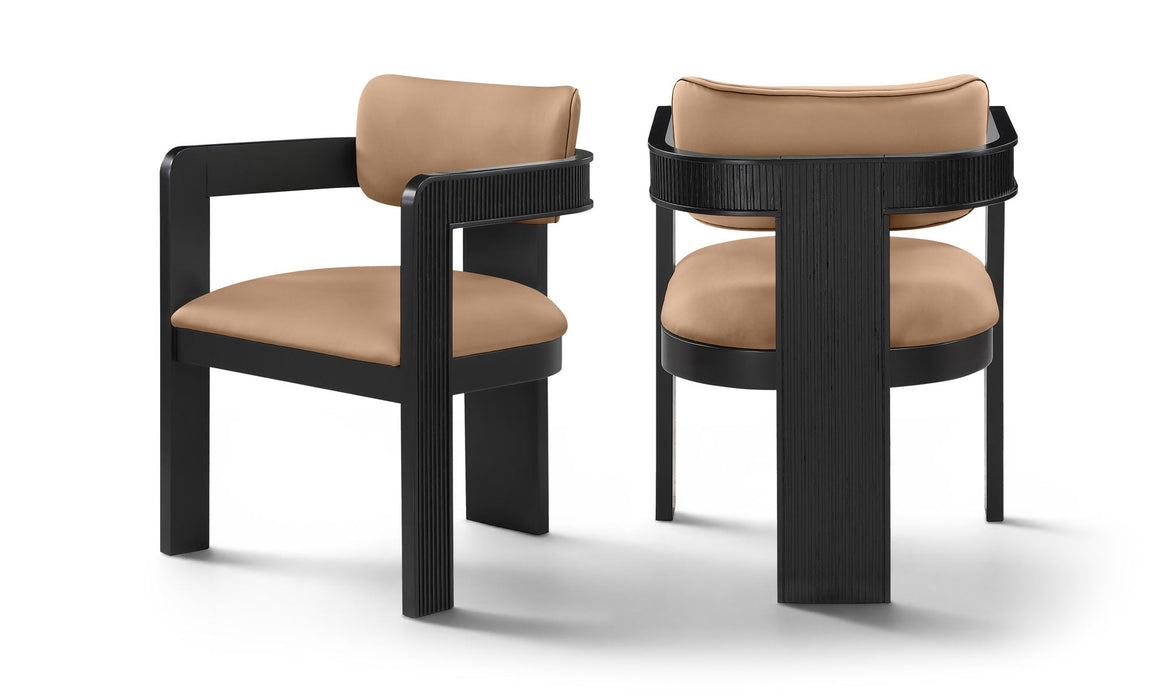 Sacha Vegan Leather Upholstered Dining Chair
