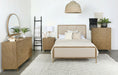 Coaster Arini 6-Piece Queen Bedroom Set Cream and Sand Wash