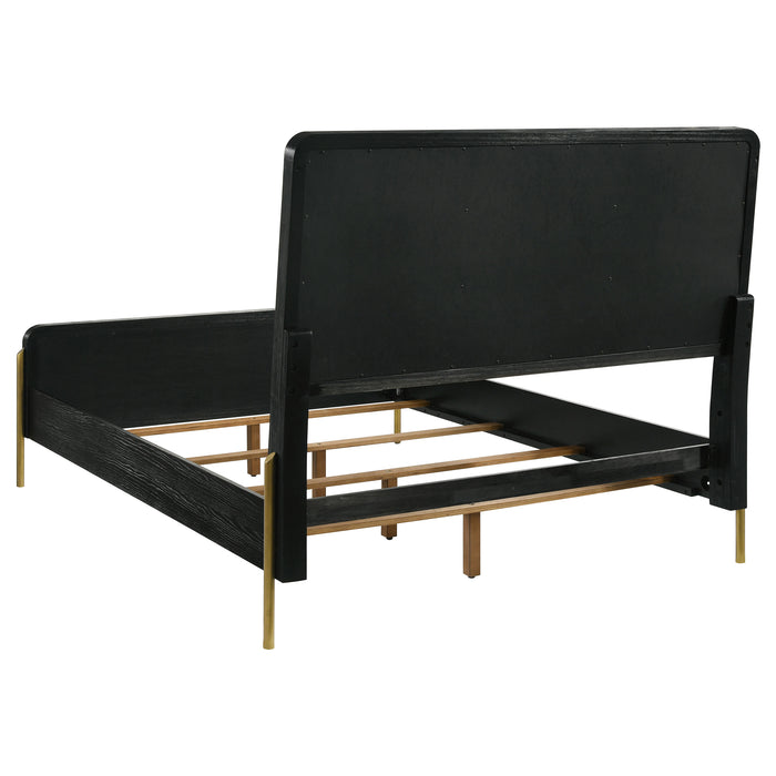 Arini 56-inch Panel Bed Cream and Black