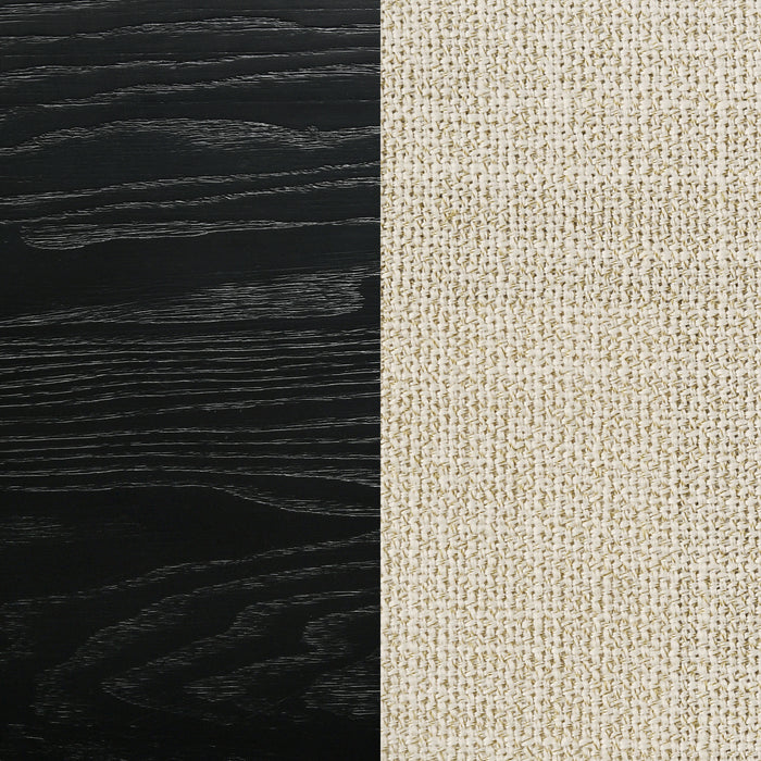 Arini 56-inch Panel Bed Cream and Black