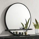 Espejo para cómoda Arini negro