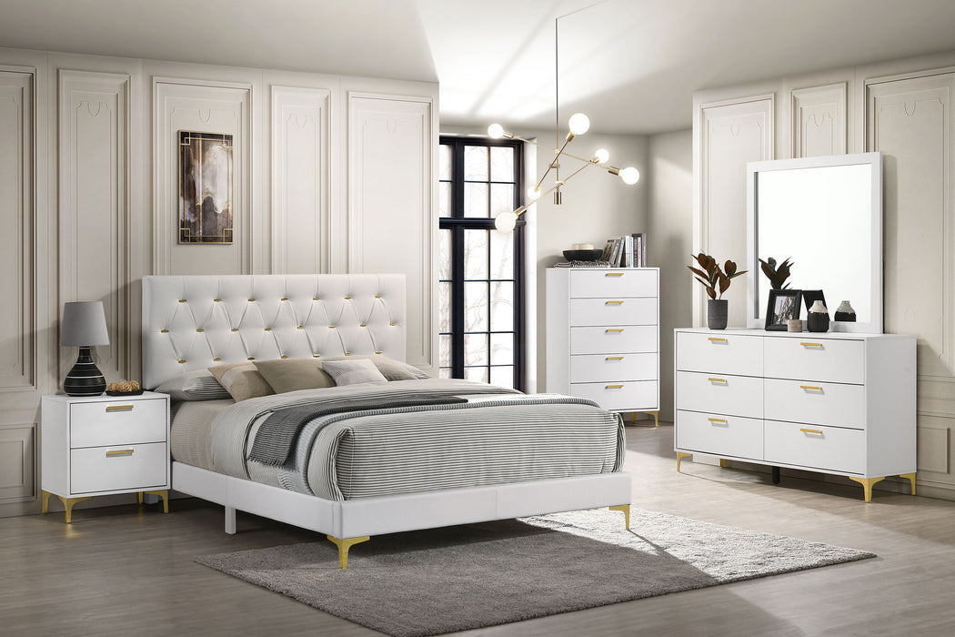 Coaster Kendall 6-Piece Queen Bedroom Set White