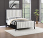 Brookmead 60-inch Upholstered Bed Black