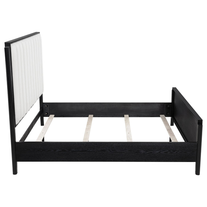 Brookmead 60-inch Upholstered Bed Black