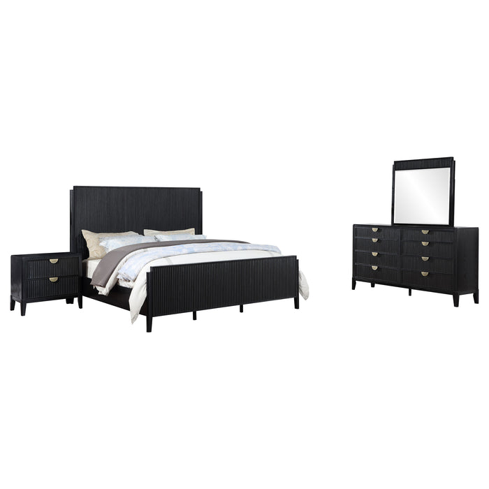 Brookmead 5-piece Eastern King Bedroom Set Black
