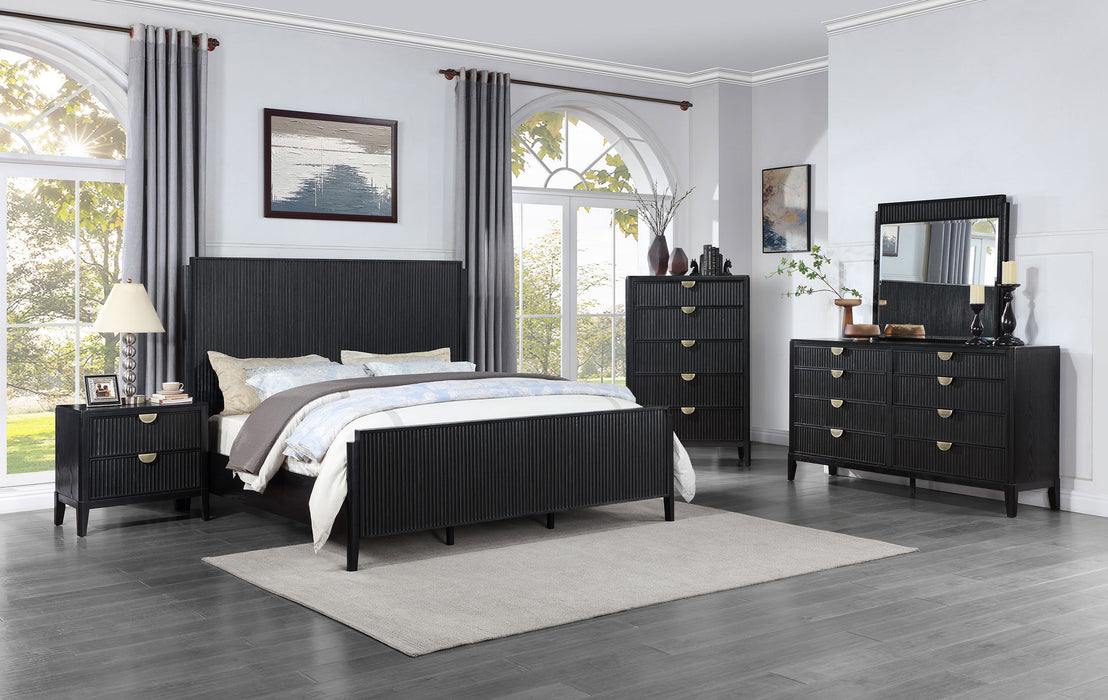 Coaster Brookmead 6-Piece Queen Bedroom Set Black
