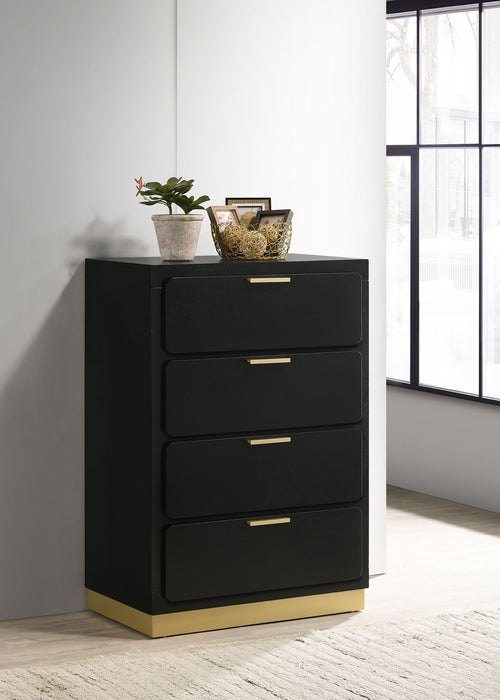 Caraway 4-drawer Bedroom Chest White