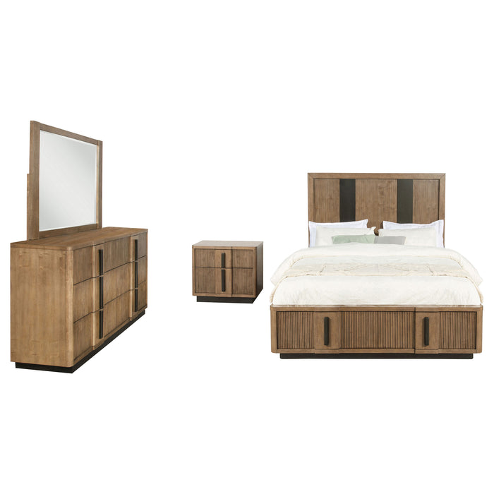 Terrace 5-piece Eastern King Bedroom Set Ash Brown