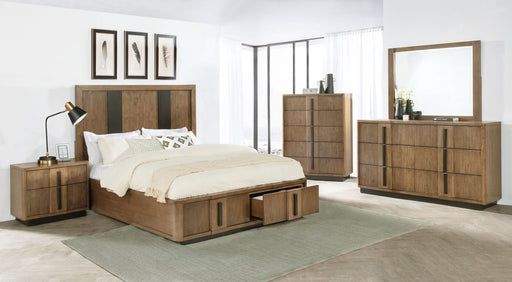 Coaster Terrace 6-Piece Queen Bedroom Set Ash Brown