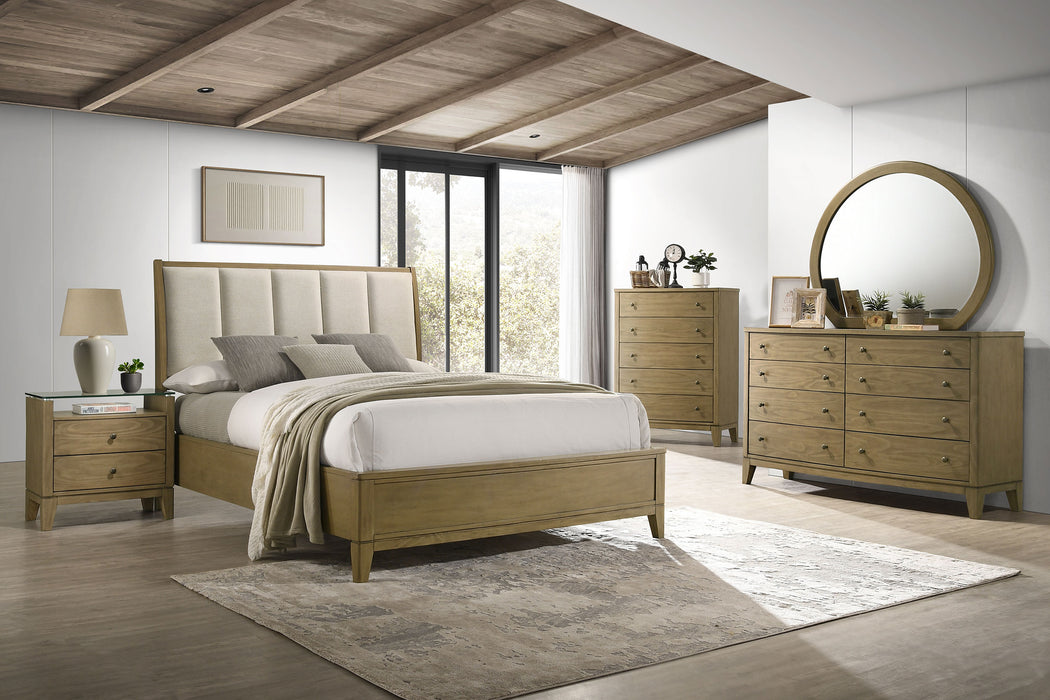 Coaster Granada 6-Piece Eastern King Bedroom Set Natural Pine