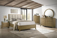 Coaster Granada 6-Piece Queen Bedroom Set Natural Pine