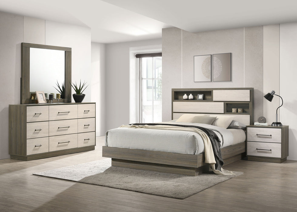 Fenwick 5-piece Eastern King Bedroom Set Grey Oak