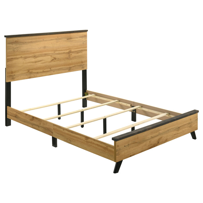 Kaywood 52-inch Panel Bed Natural Pine