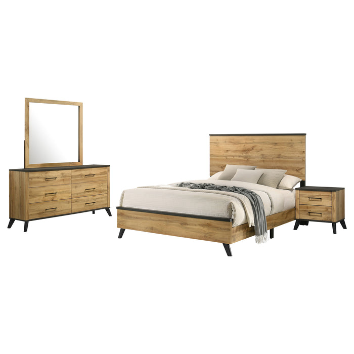 Kaywood 5-piece Queen Bedroom Set Natural Pine