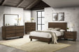 Coaster Glenwood 6-Piece Eastern King Bedroom Set Warm Brown
