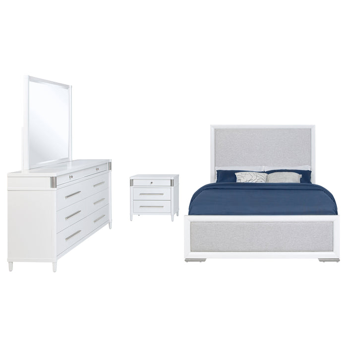 Gracemont 5-piece Eastern King Bedroom Set White