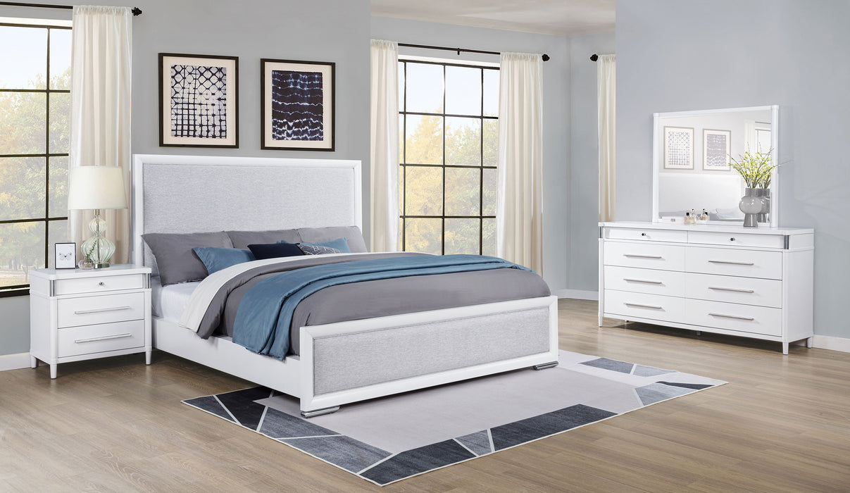 Gracemont 5-piece California King Bedroom Set White