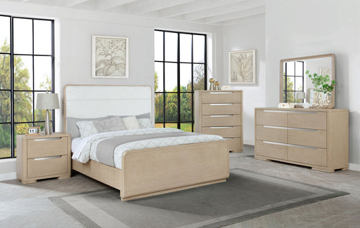 Coaster Ladera 6-Piece Eastern King Bedroom Set Light Elm