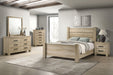 Coaster Oakglen 6-Piece Eastern King Bedroom Set Weathered Oak