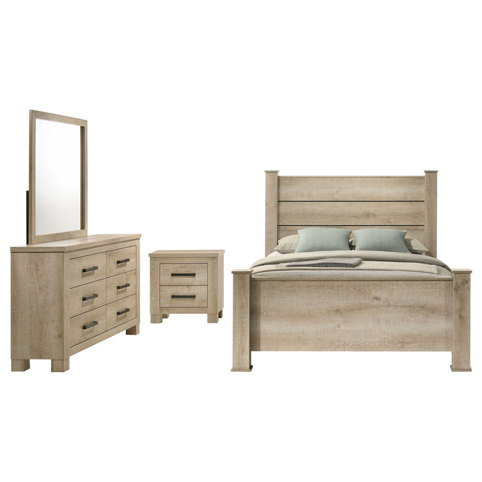 Oakglen 5-piece Queen Bedroom Set Weathered Oak