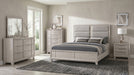 Coaster Farre 6-Piece Eastern King Bedroom Set Washed Grey with 60-Inch Headboard (Model 225111KE-S5)