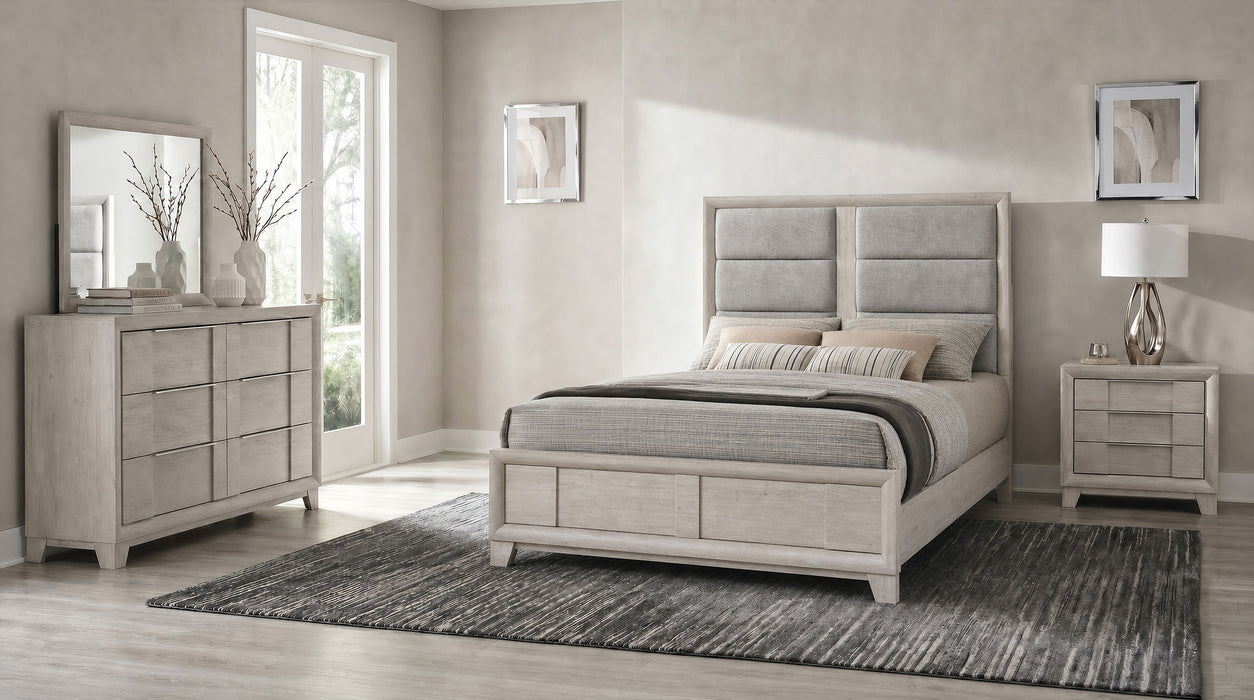 Farre 5-piece Queen Bedroom Set Washed Grey