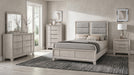 Coaster Farre 6-Piece Queen Bedroom Set Washed Grey with 60-Inch Headboard (Model 225111Q-S5)