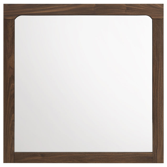Etienne Square Dresser Mirror Walnut