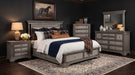 Coaster Cresswell 6-Piece Eastern King Storage Bedroom Set Weathered Taupe
