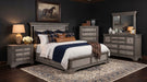 Coaster Cresswell 6-Piece Eastern King Bedroom Set Weathered Taupe