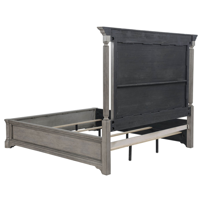 Cresswell 5-piece Queen Bedroom Set Weathered Taupe