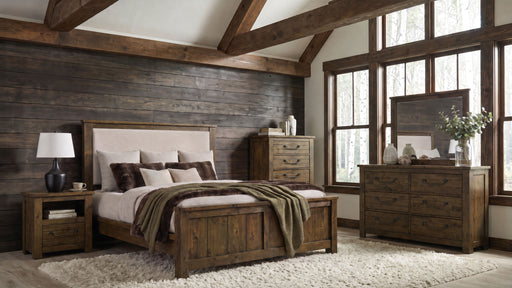 Coaster Doherty 6-Piece Eastern King Bedroom Set Rustic Brown