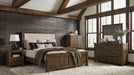 Coaster Doherty 6-Piece Queen Bedroom Set Rustic Brown