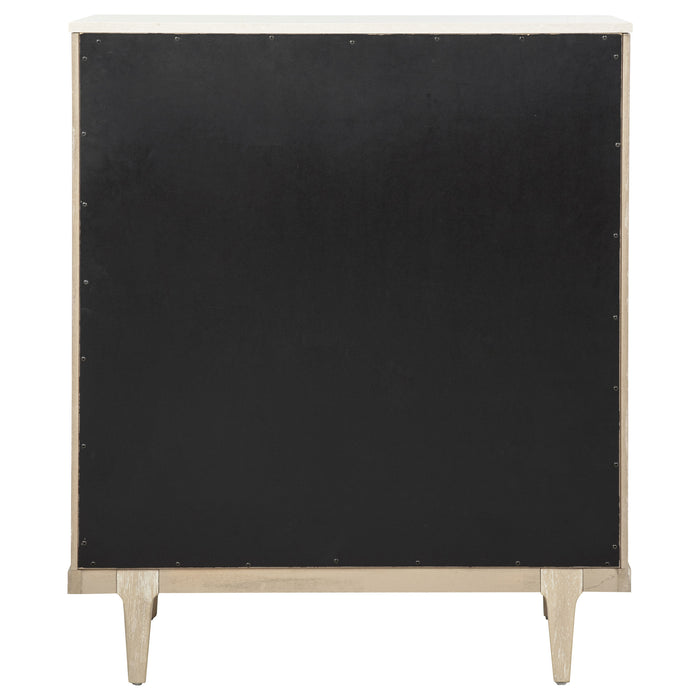 Lucaire 4-drawer Chest of Drawers Sandstone