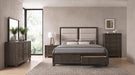 Coaster Farre 6-Piece Eastern King Storage Bedroom Set Dark Brown