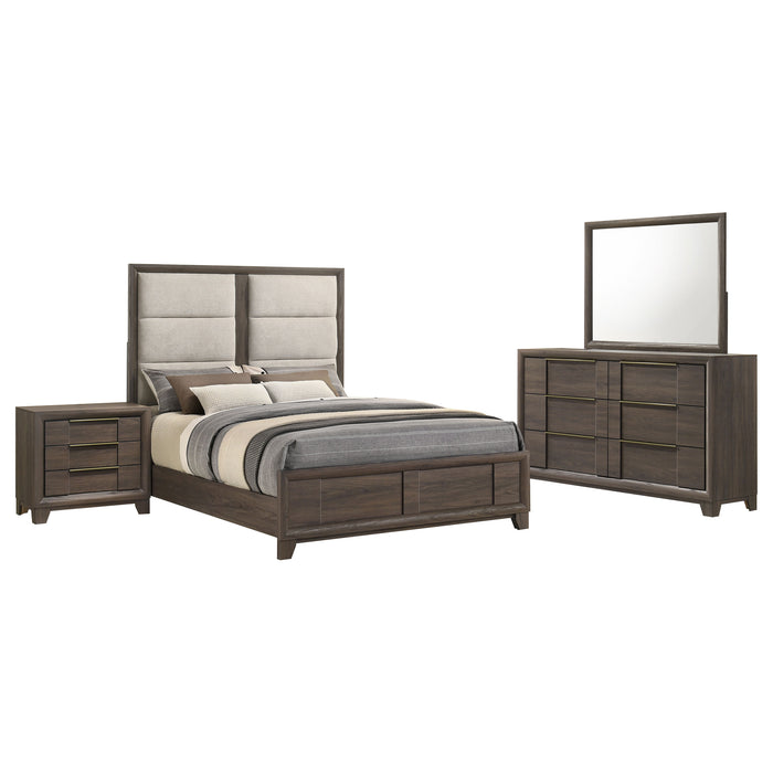 Farre 5-piece Queen Bedroom Set Dark Brown