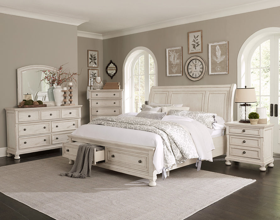 Bethel Platform Bed with Footboard Storage