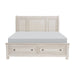 Bethel Platform Bed with Footboard Storage