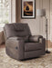 Belmone Pike Power Lift Recliner - Gunmetal