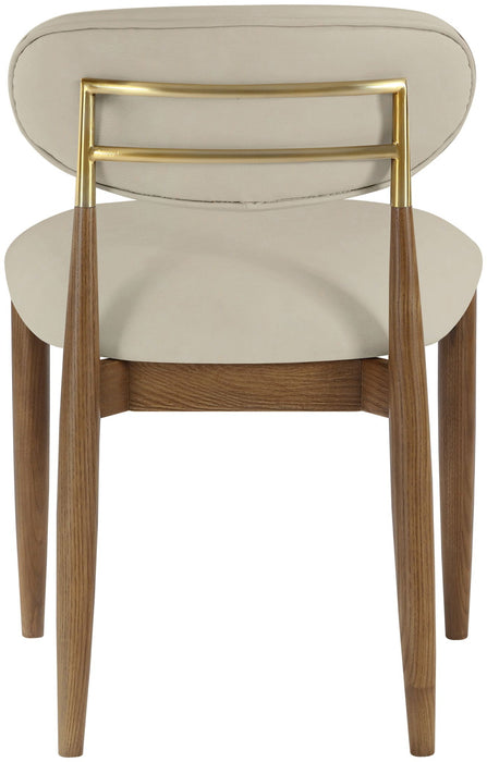 Riccio Vegan Leather Upholstered Dining Side Chair