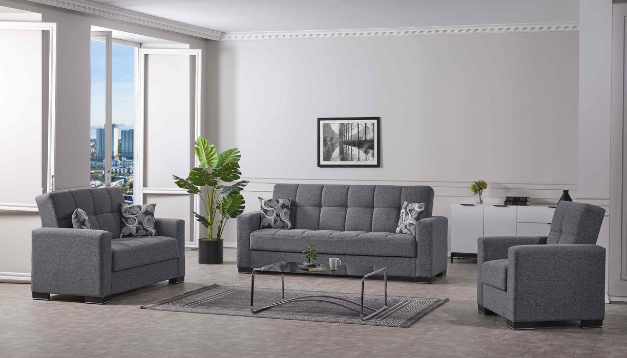 Armada #13 - Gray Living Room Set