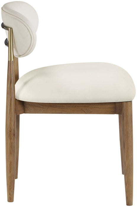Riccio Vegan Leather Upholstered Dining Side Chair